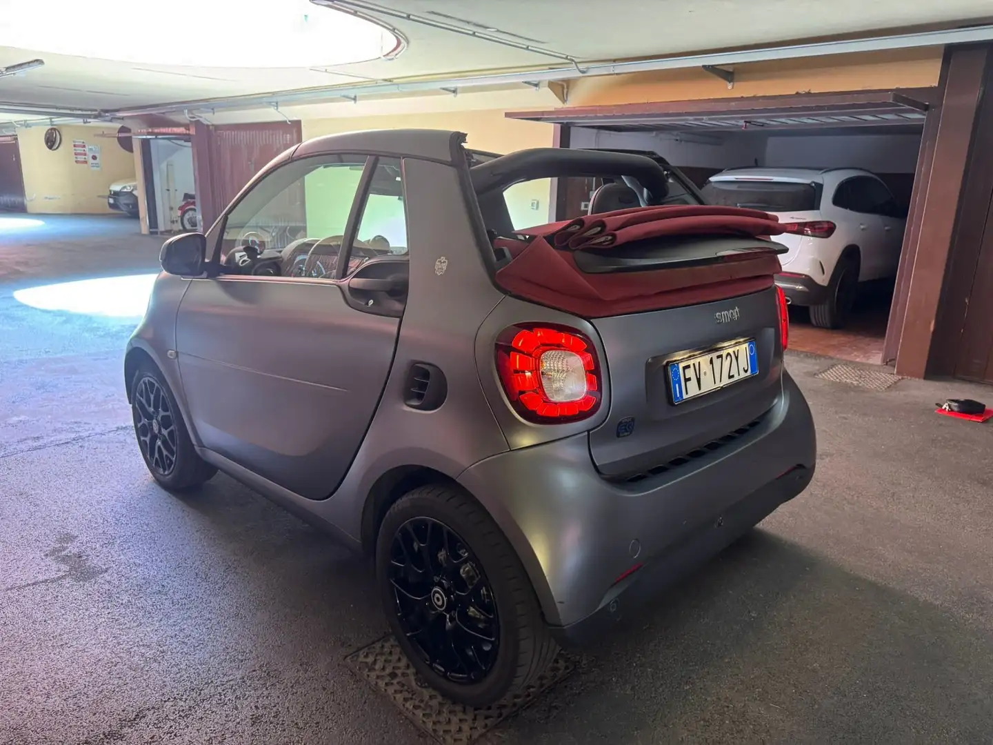 smart forTwo Cabrio eq Pulse 22kW Grigio - 2