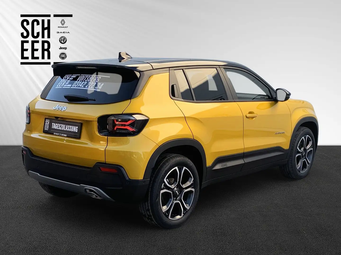 Jeep Avenger Summit ICE 1,2 GSE T3 100PS FWD Gelb - 2