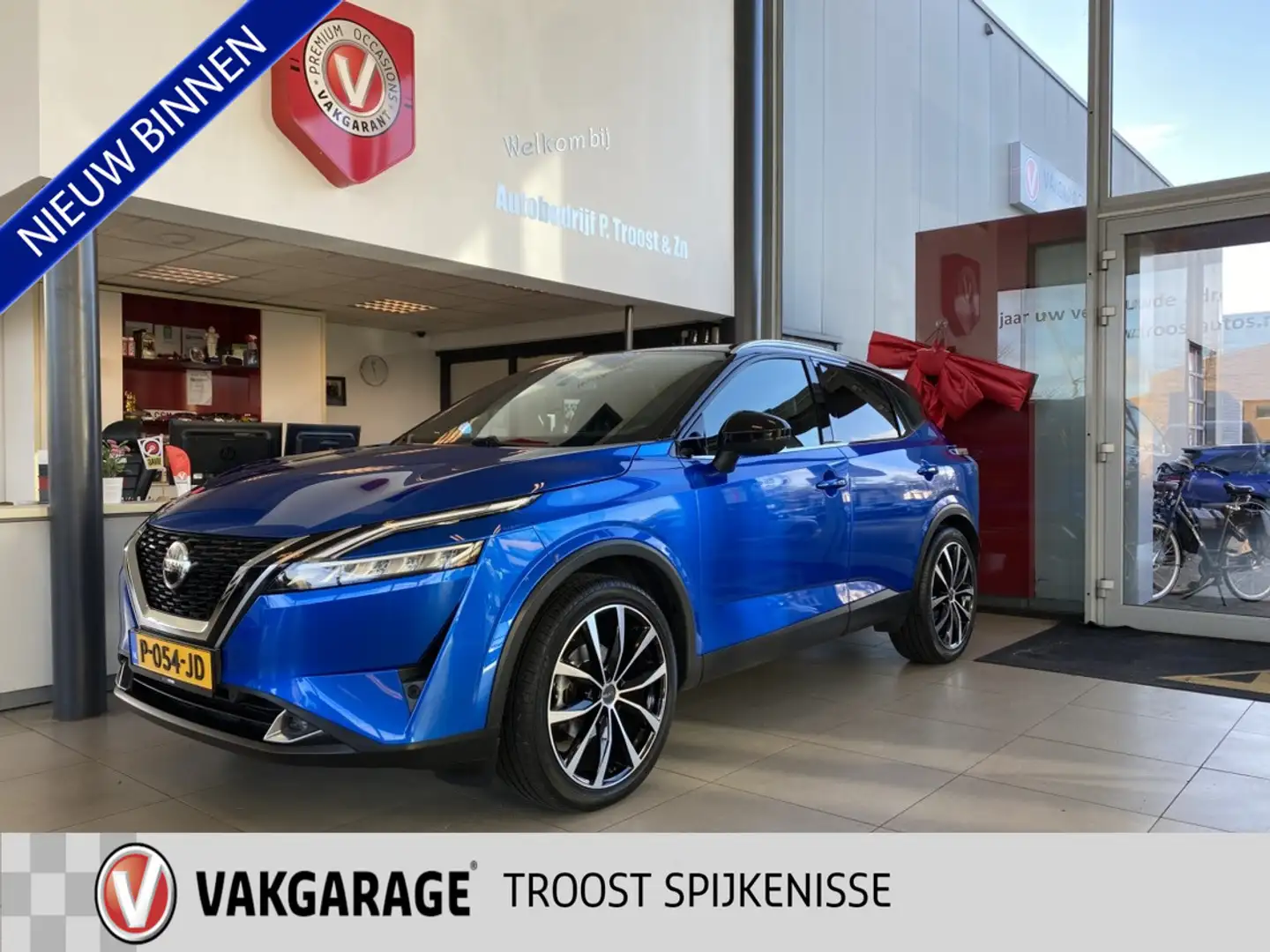 Nissan Qashqai 1.3 MHEV Xtronic Tekna Plus,1e Eigenaar,Dealeronde Blauw - 1