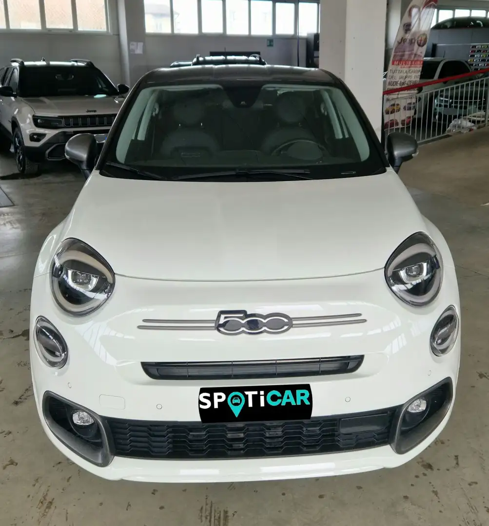Fiat 500X 500X 1.5 t4 hybrid Sport 130cv dct Weiß - 2