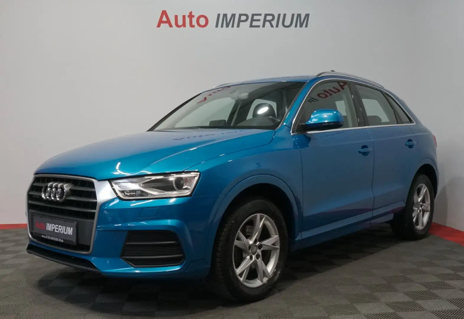 Audi Q3 sport quattro 2.0 TDI *AHK*PANO* Bleu - 1