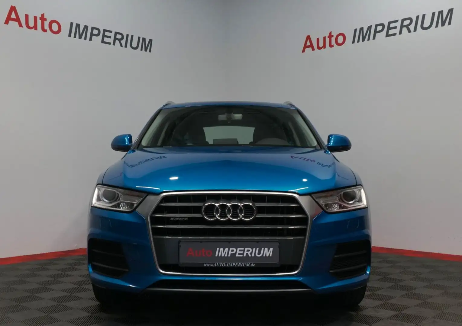 Audi Q3 sport quattro 2.0 TDI *AHK*PANO* Bleu - 2
