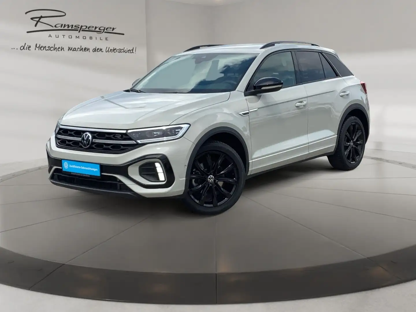 Volkswagen T-Roc 2.0 TSI DSG R-Line AHK ACC Matrix Standh. Grün - 2