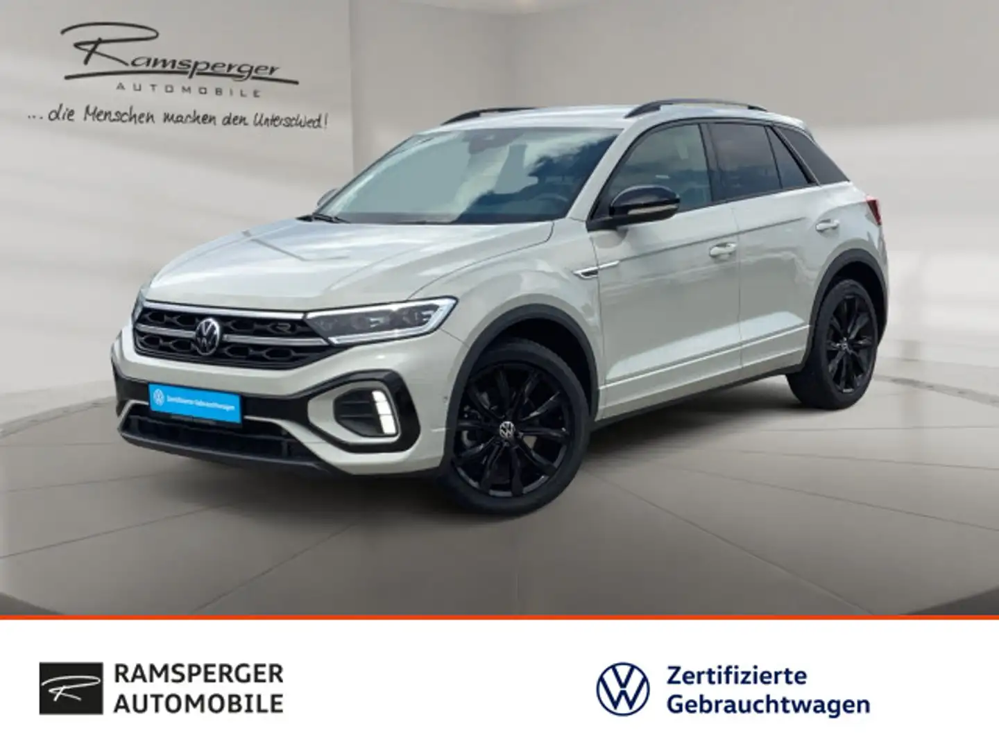 Volkswagen T-Roc 2.0 TSI DSG R-Line 4M. AHK ACC Matrix Stan Grau - 1