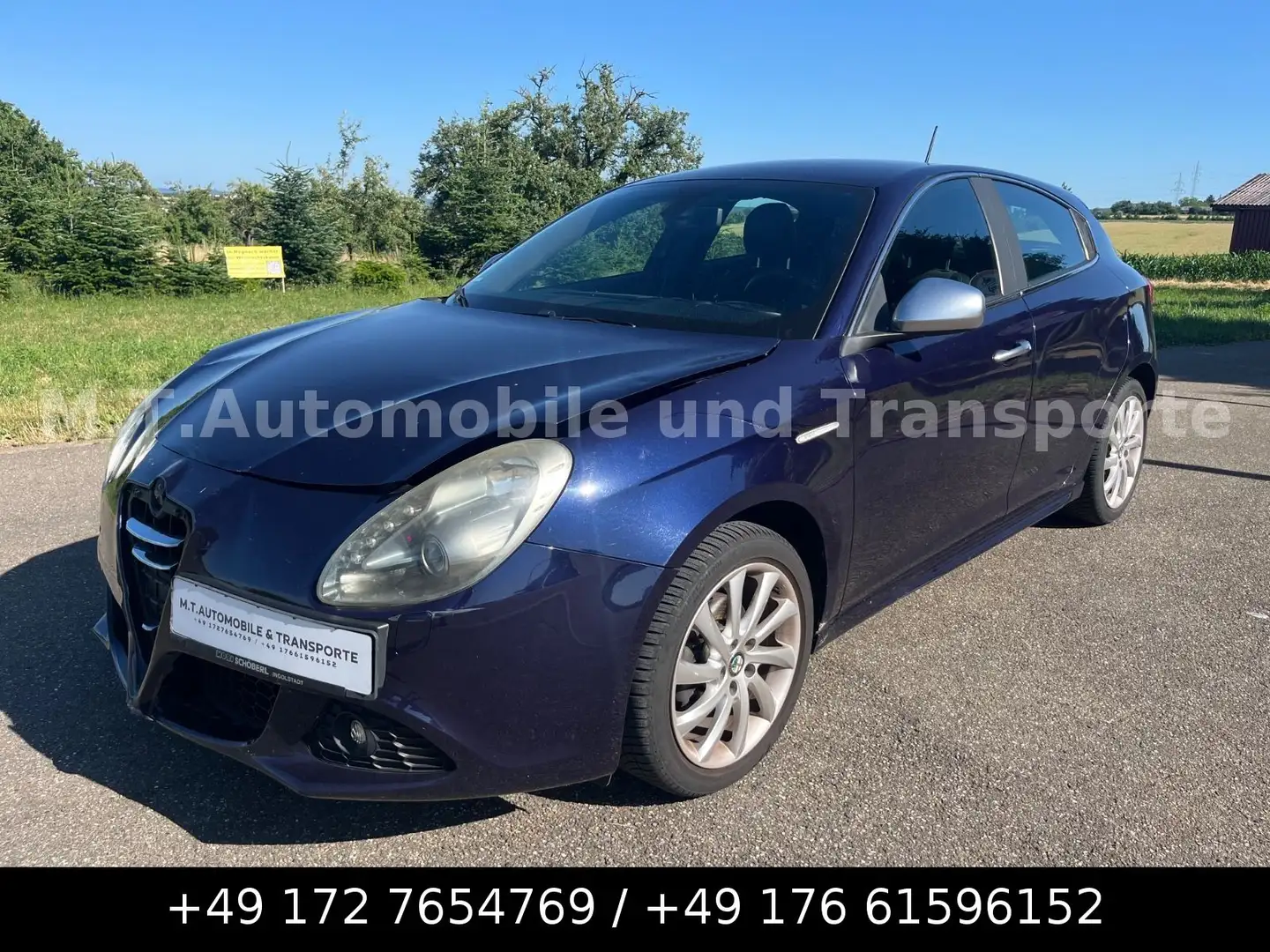 Alfa Romeo Giulietta Turismo 1.4 *KLIMA*TEMPO*T-LEDER*PDC Blau - 1