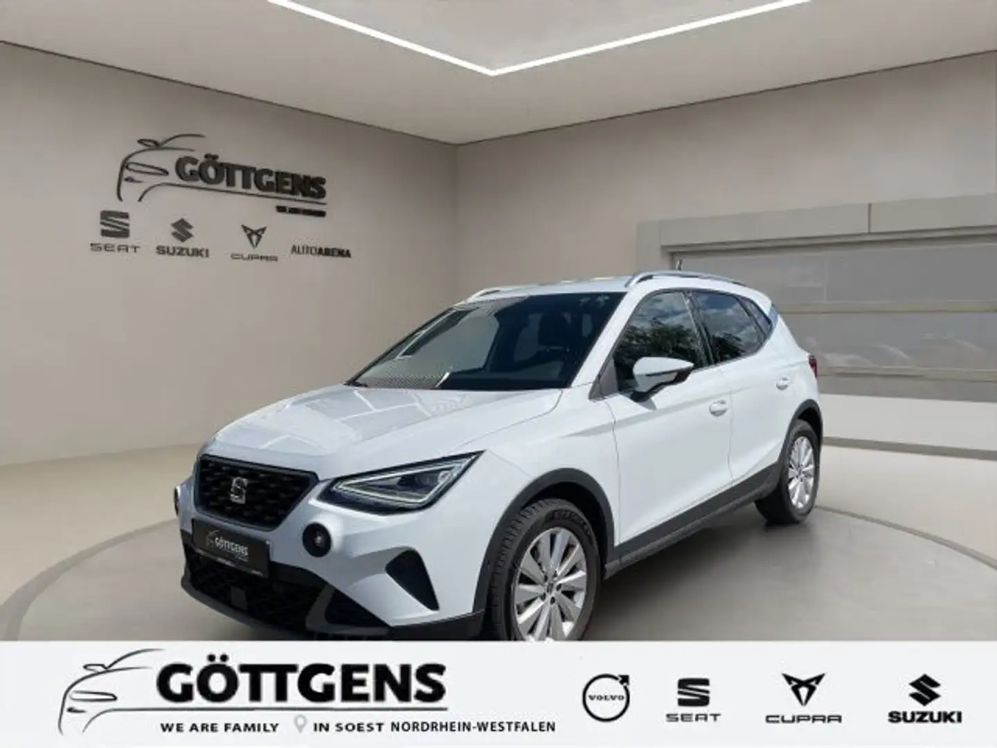 SEAT Arona 1.0 TSI FR NAVI LED ACC 16LM KAMERA VIRTUAL Weiß - 1