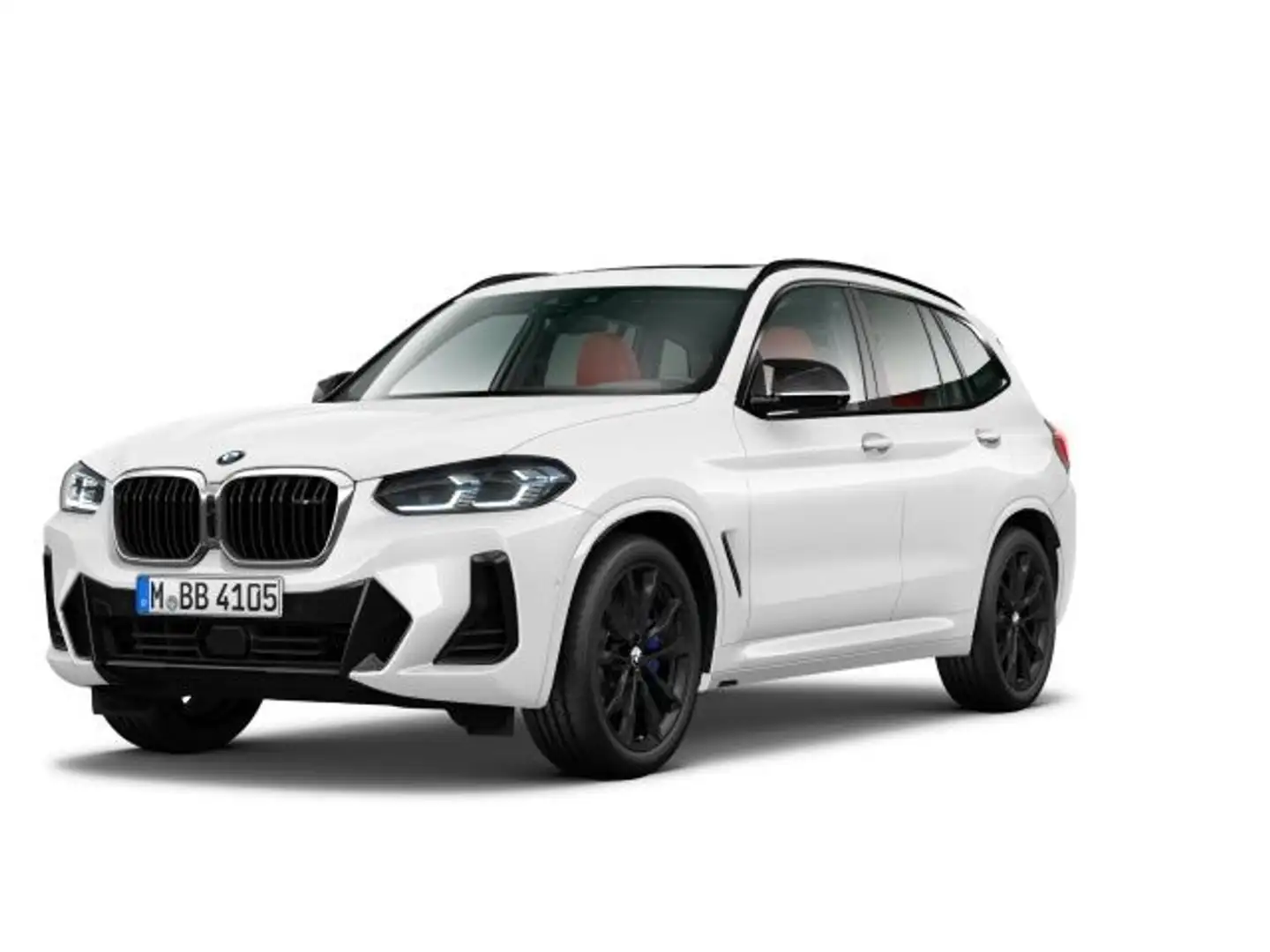 BMW X3 M d AT Navi Tempom.aktiv Panoramadach Blueto Weiß - 1