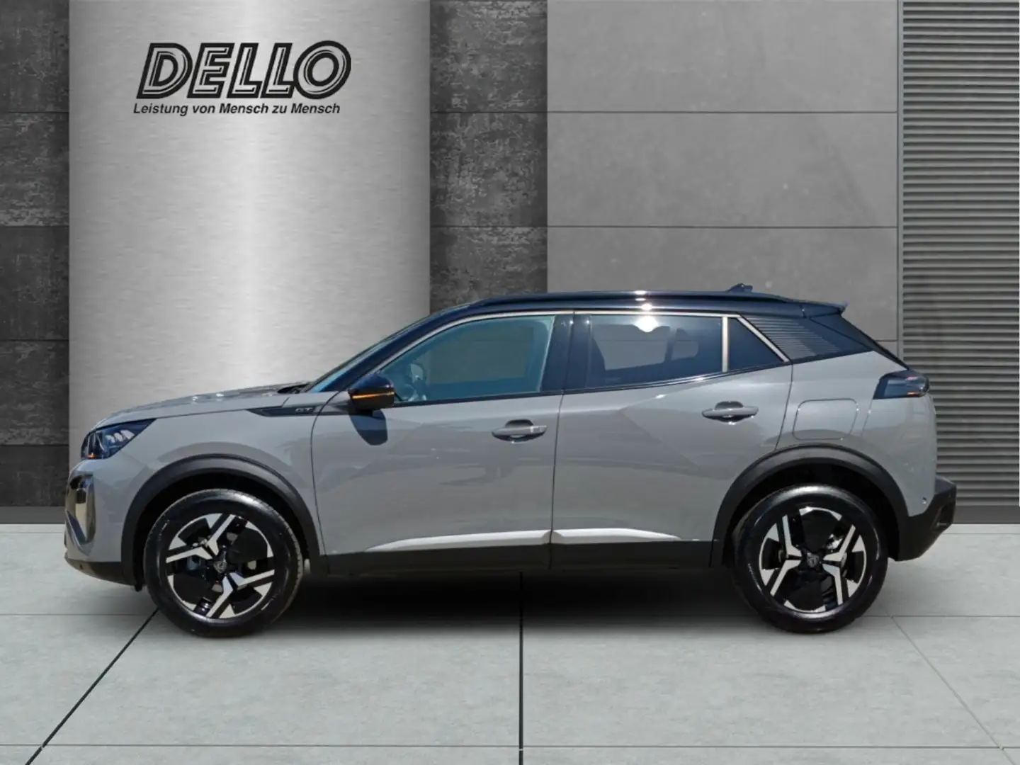 Peugeot 2008 1.2 PureTech 130 EU6d FL GT Navi Leder 360 Kamera Grau - 2