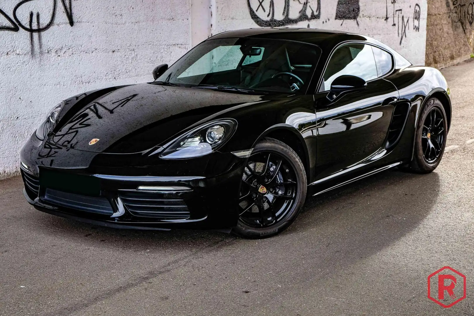 Porsche 718 Cayman Belgisch 1Eigenaar Historiek Garantie Noir - 1
