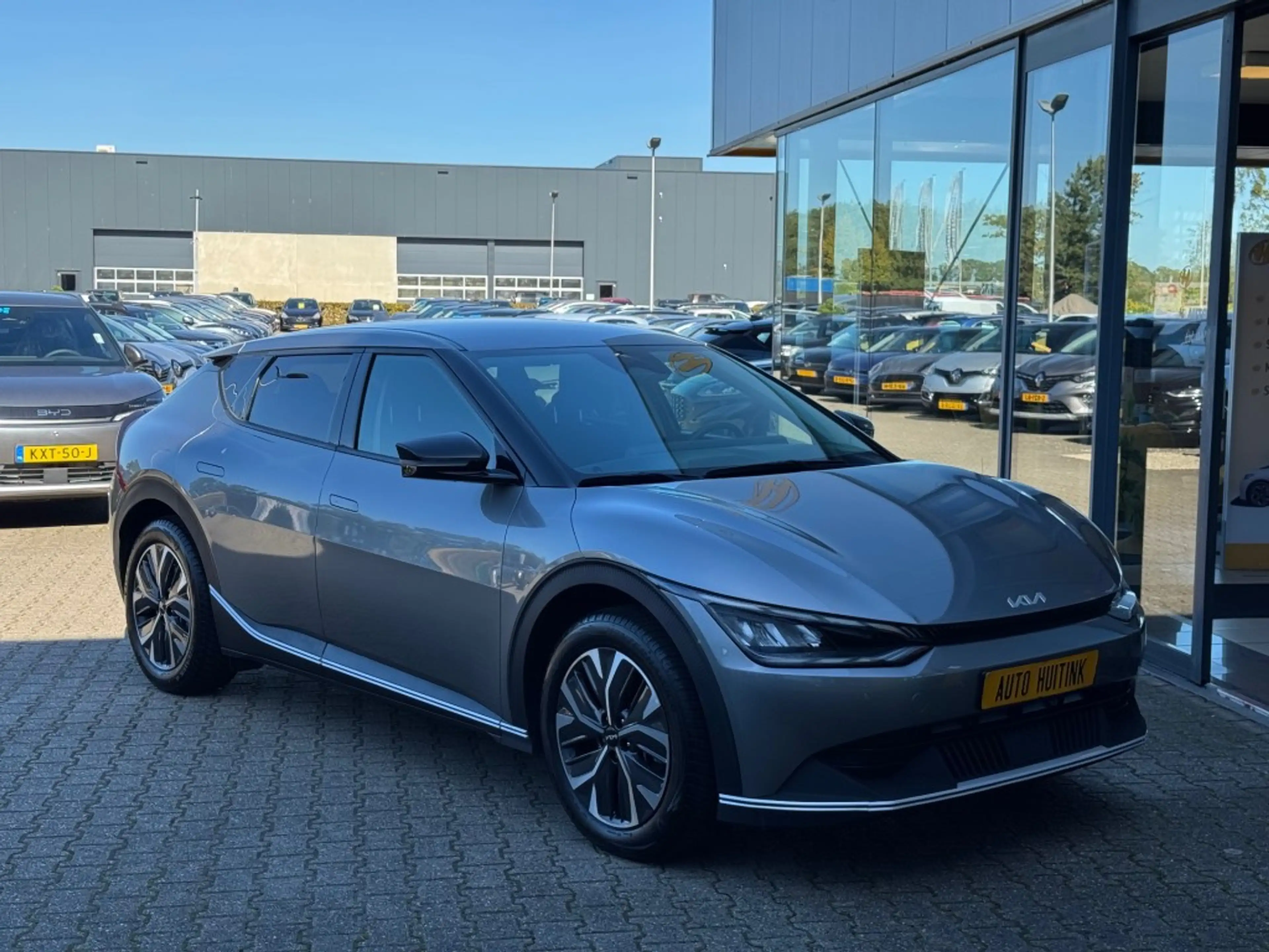 Kia EV6 Advance 77.4 kWh - 100% SOH - leer - camera - dode — photo 6