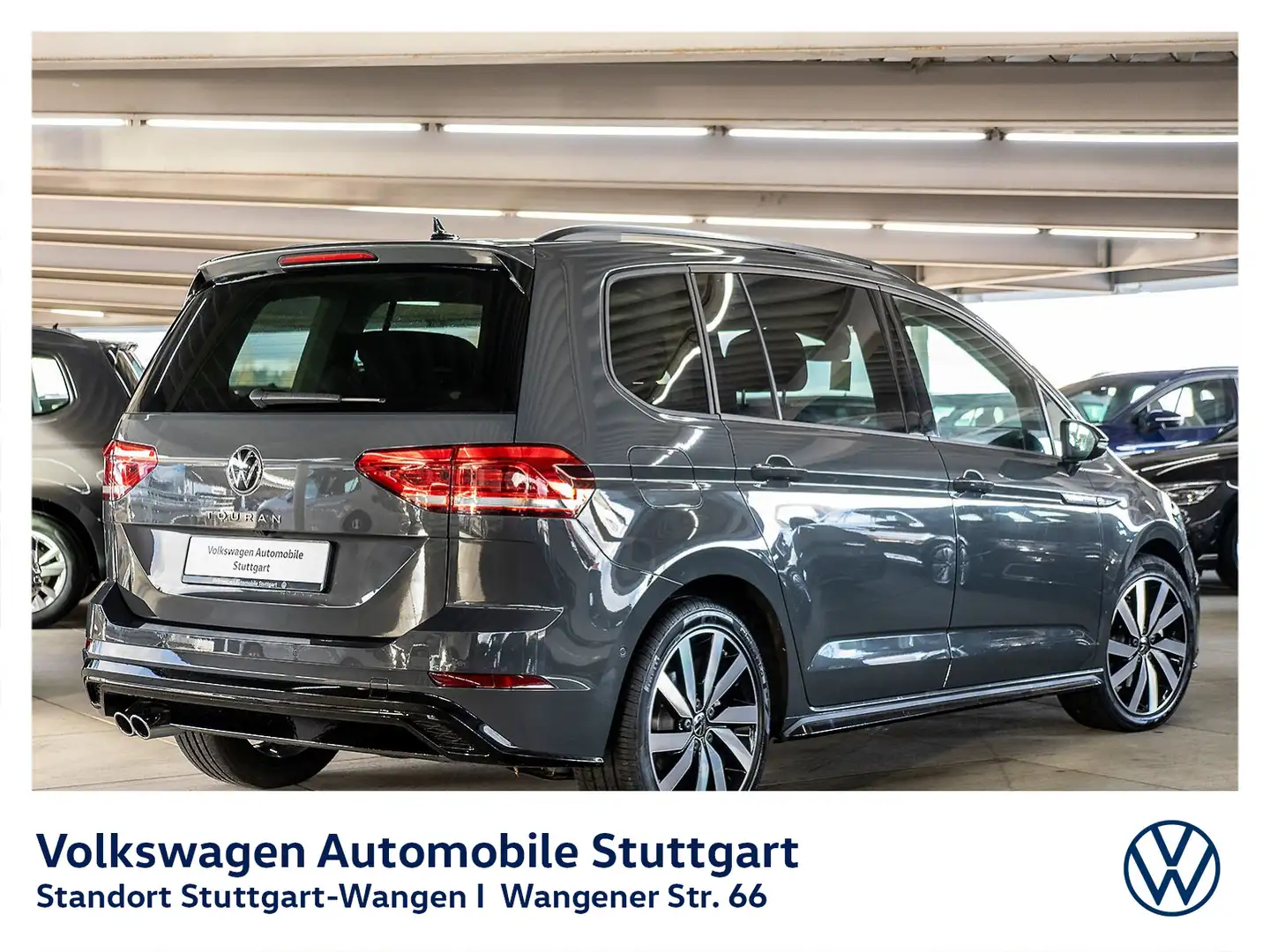 Volkswagen Touran Highline 2.0 TDI DSG Navi Pano Kamera ACC Grau - 2