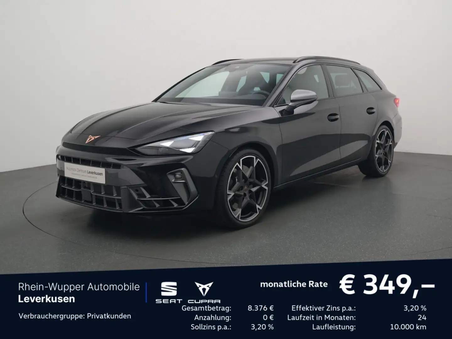 CUPRA Leon Sportstourer TSI 2.0 TSI 245 kW 4Drive VZ Noir - 1