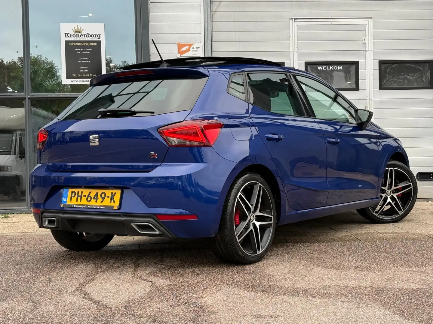 SEAT Ibiza 1.0 TSI FR Business Intense| PANO| CAMERA| CARPLAY Azul - 2