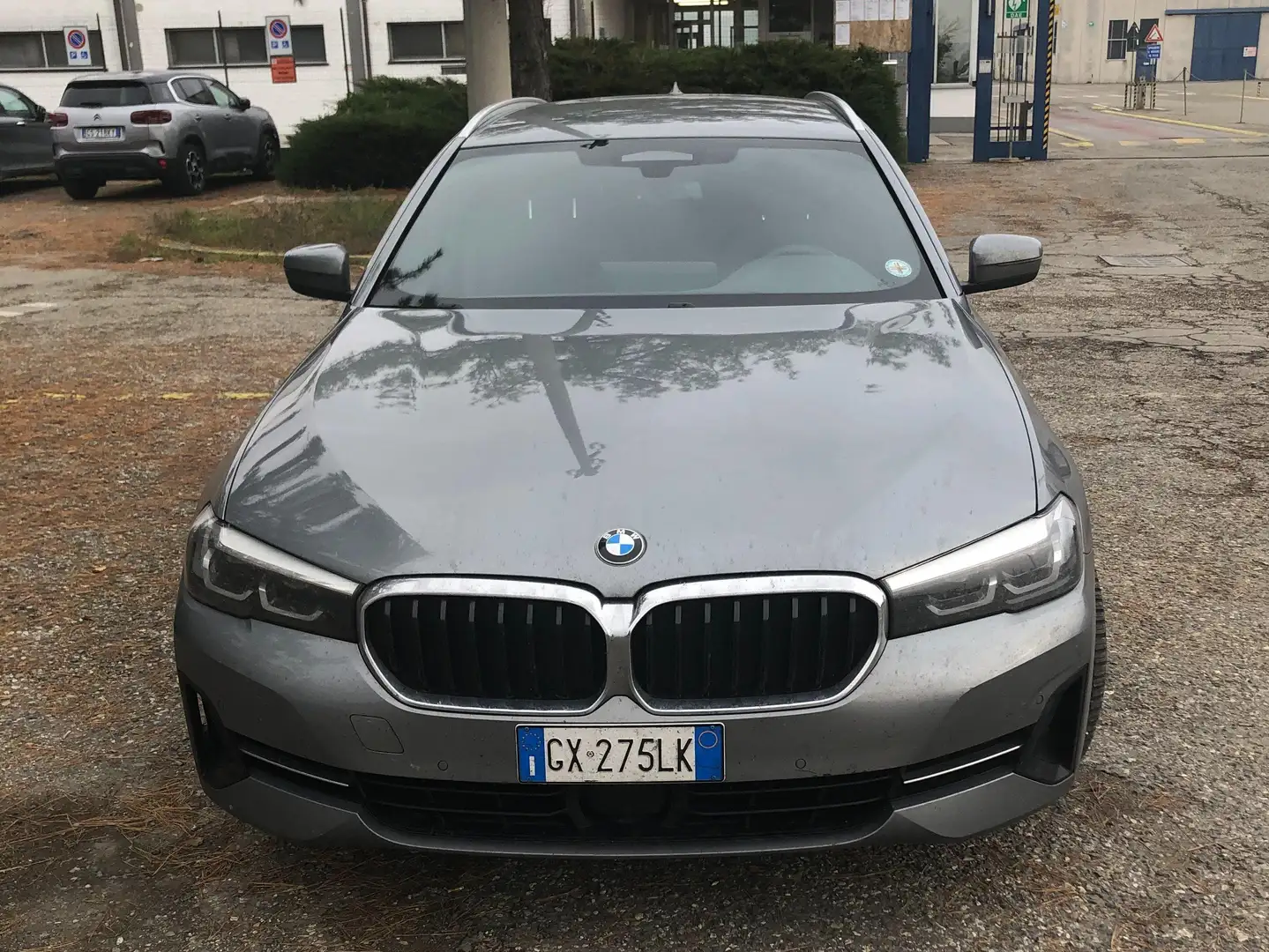BMW 520 520 Touring Msport Xdrive Argento - 2