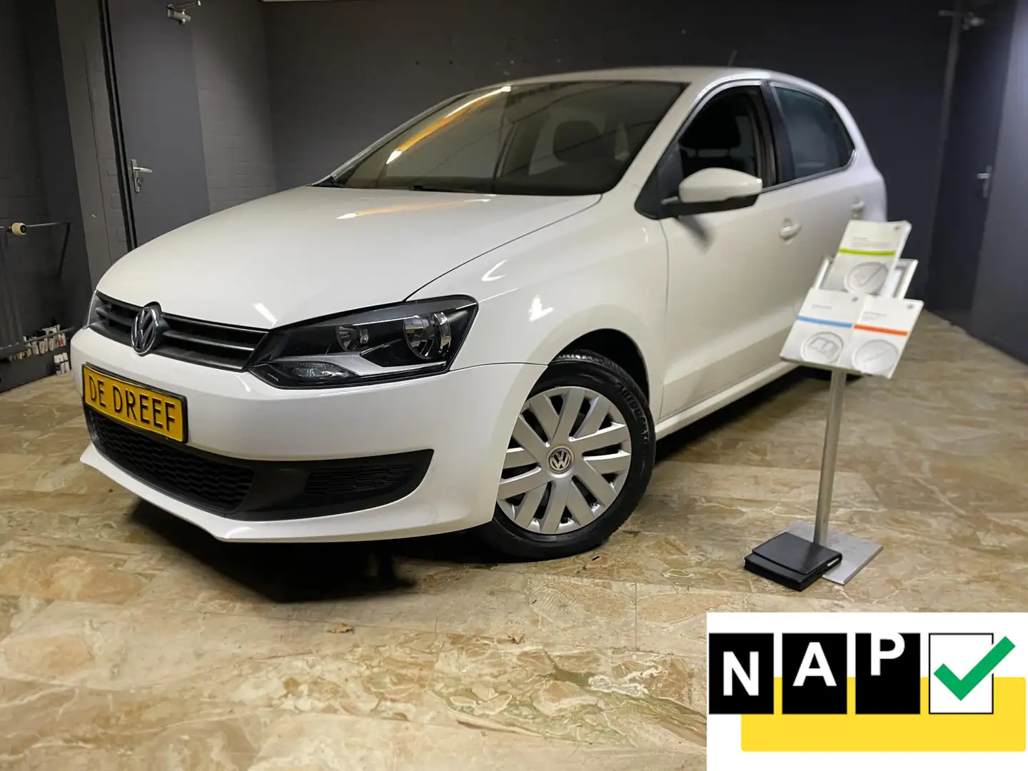 Volkswagen Polo 1.4 TSI Automaat DSG Airco 5Drs Wit - 1