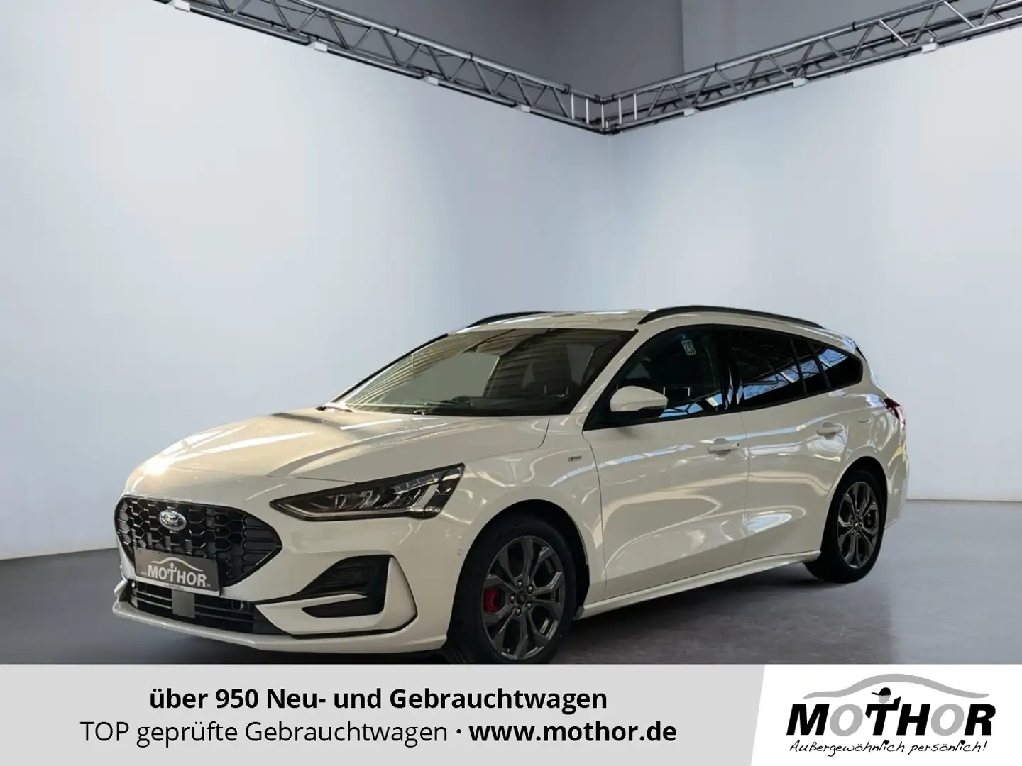Ford Focus Turnier ST-Line 1.0 EcoBoost Kamera Bianco - 1
