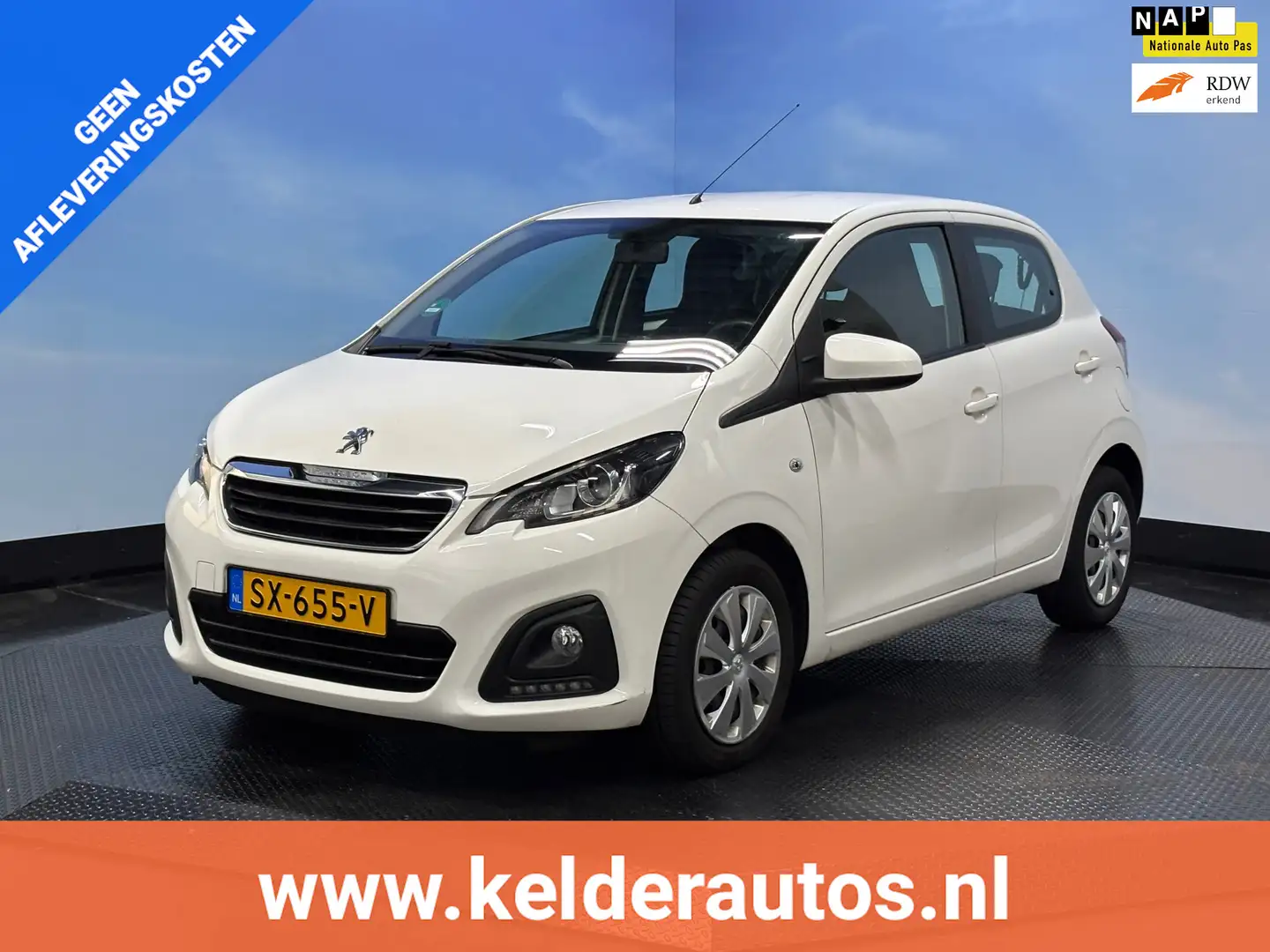 Peugeot 108 1.0 e-VTi Active Airco | 5 deurs | Elktr. pakket Wit - 1
