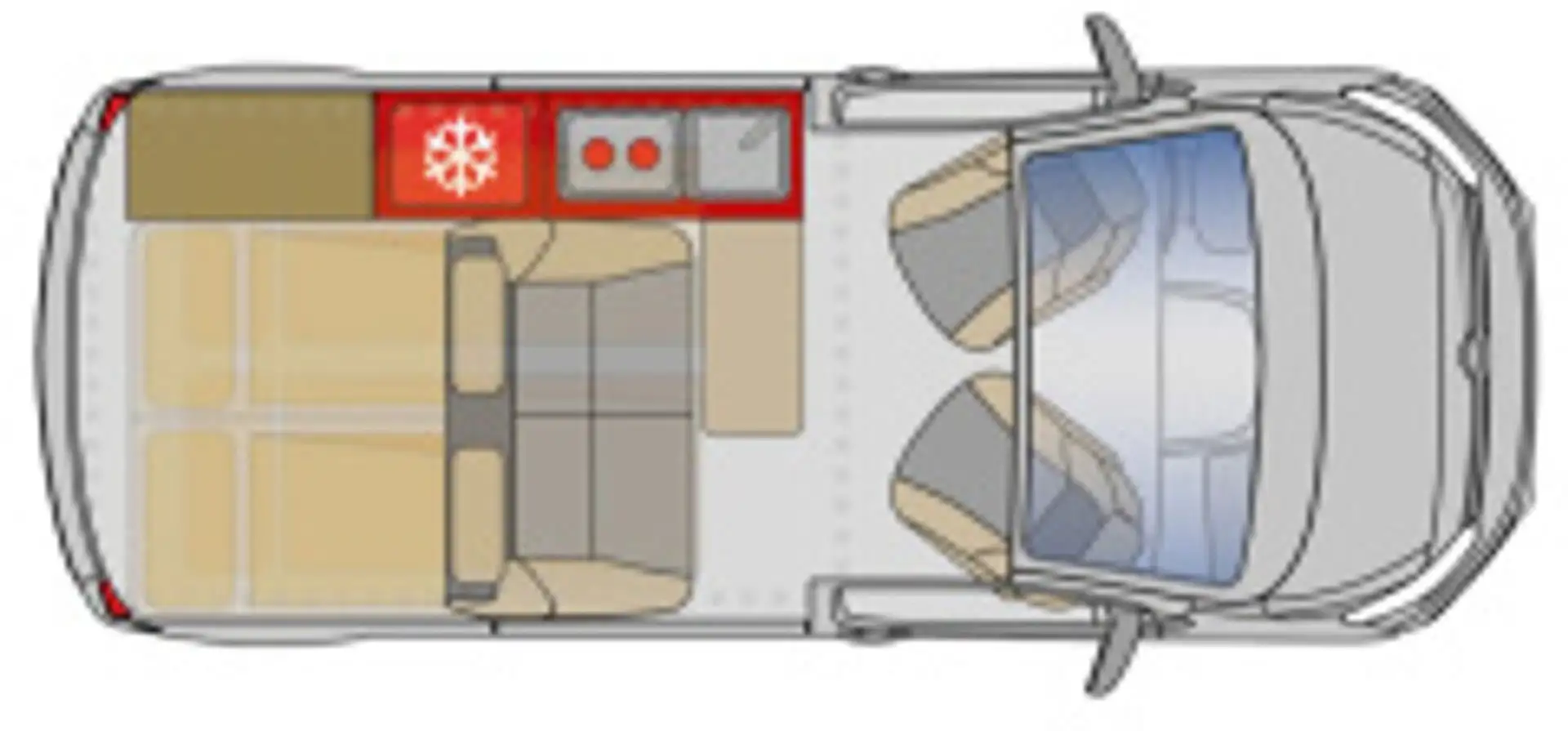Pössl Campster Citroen 180 PS Grip-Control*AHK*Drive Blauw - 2
