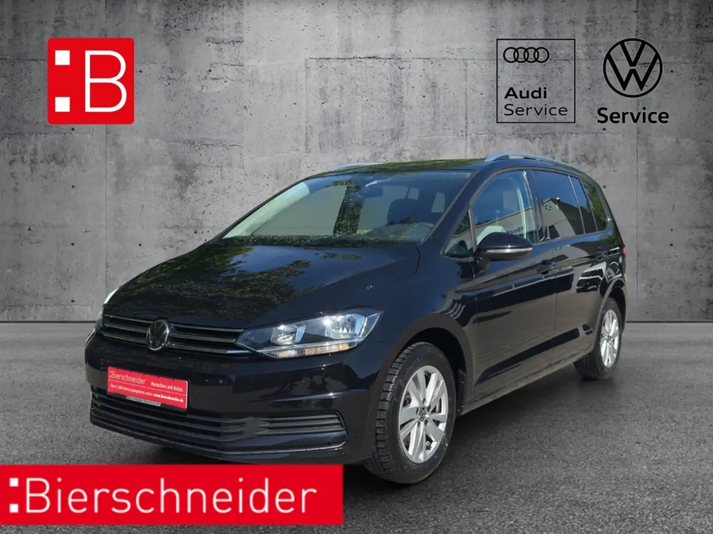 Volkswagen Touran 1.5 TSI DSG Comfortline - Ab 339,- mtl. AHK DIGITA Schwarz - 1