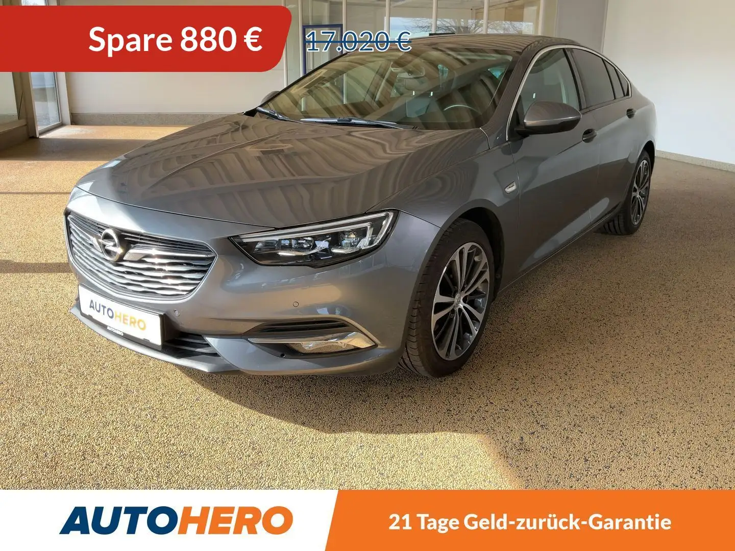 Opel Insignia 1.5 SIDI Turbo Dynamic*NAVI*CAM*LED*PDC*SHZ* Grau - 1
