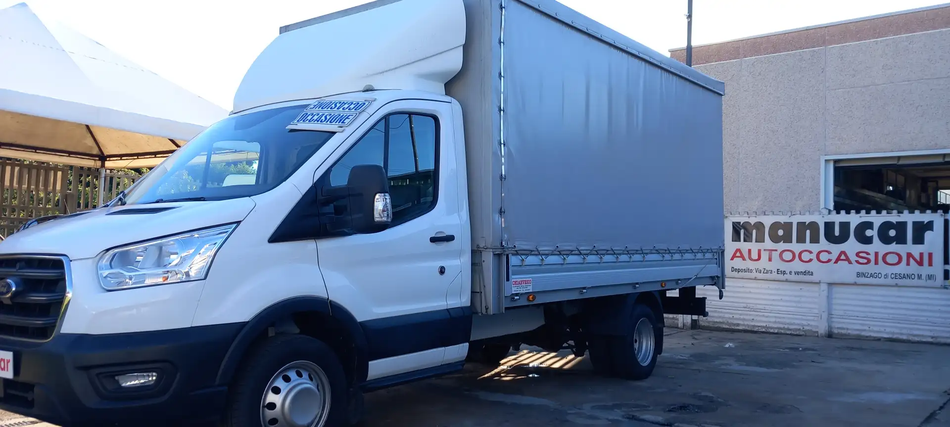 Ford Transit centina NO MAIL Blanc - 1