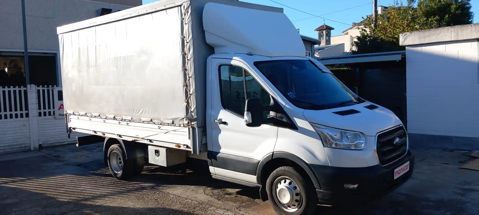 Ford Transit centina NO MAIL Blanc - 2