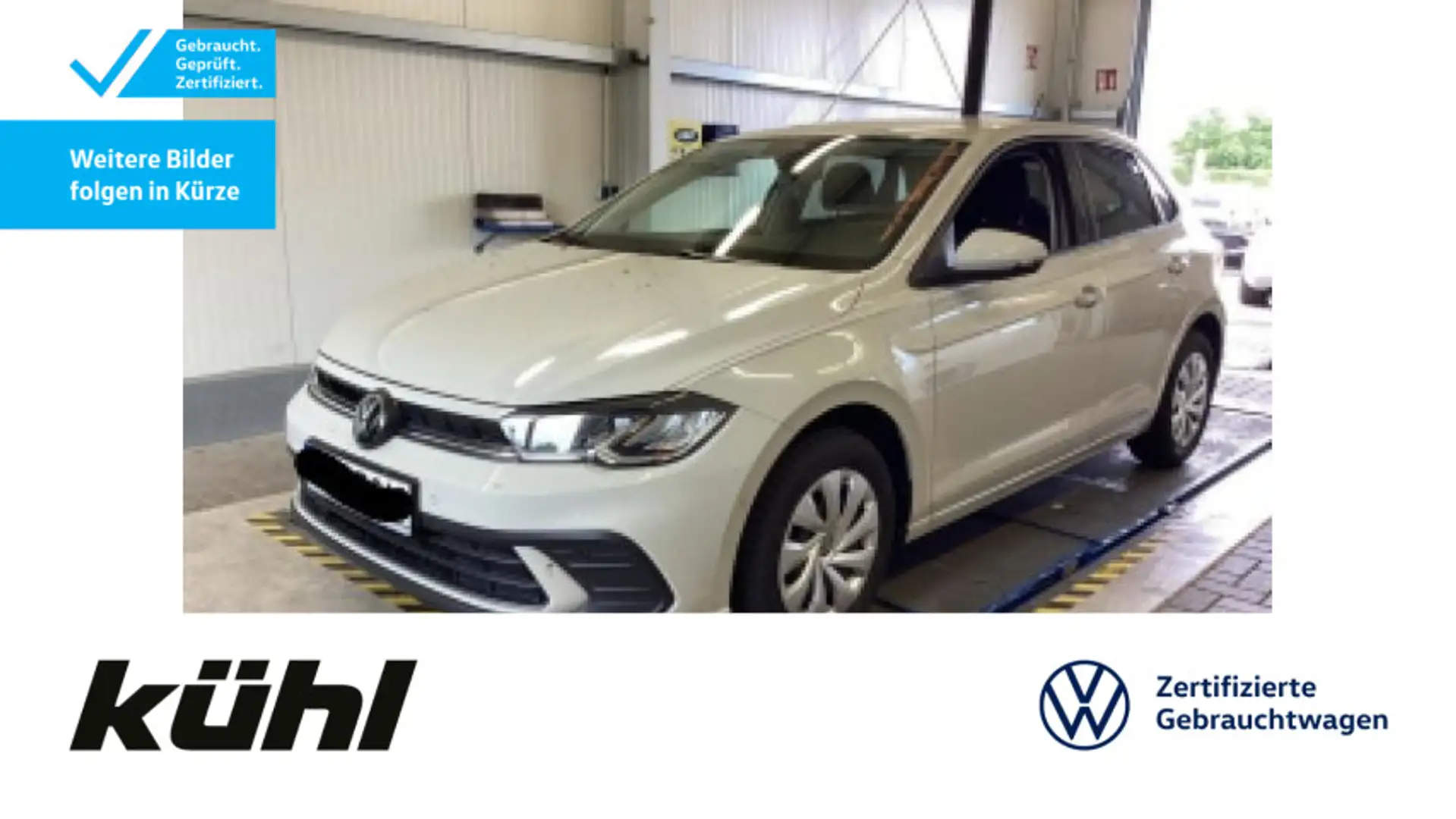 Volkswagen Polo VI 6 1.0 TSI Life LED ACC Kamera App Navi Grijs - 1