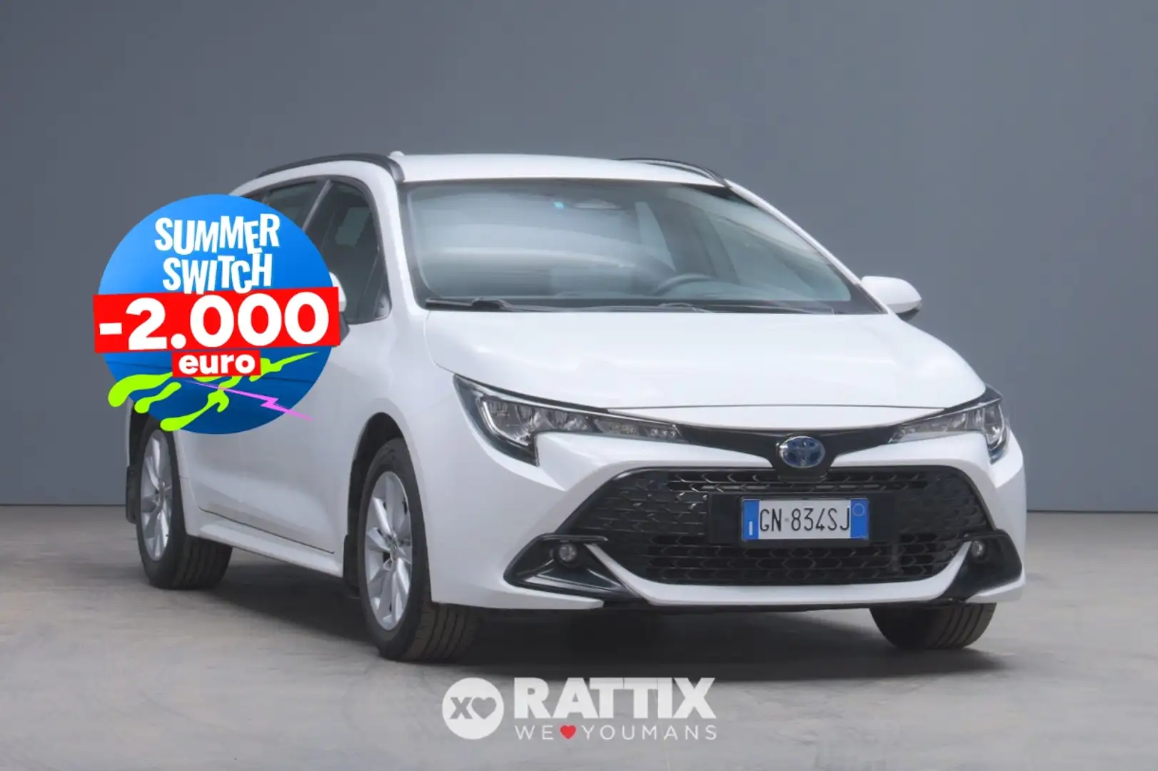 Toyota Corolla Touring Sports 1.8 Hybrid Active Auto Bianco - 1