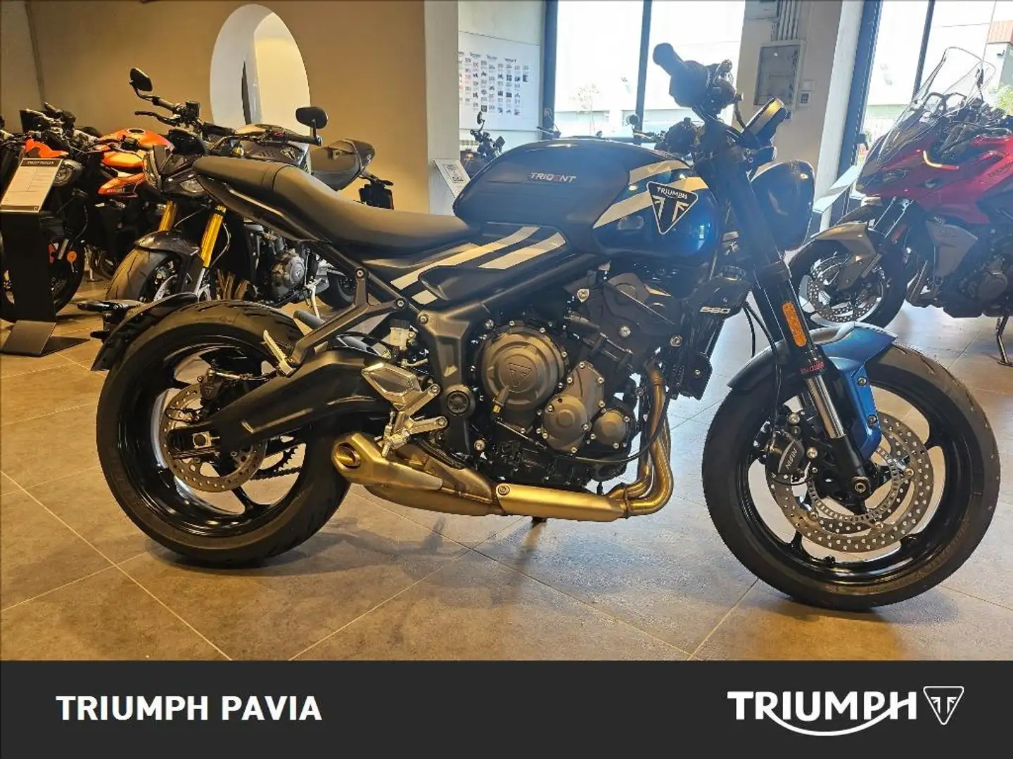 Triumph Trident 660 Abs Gri - 1