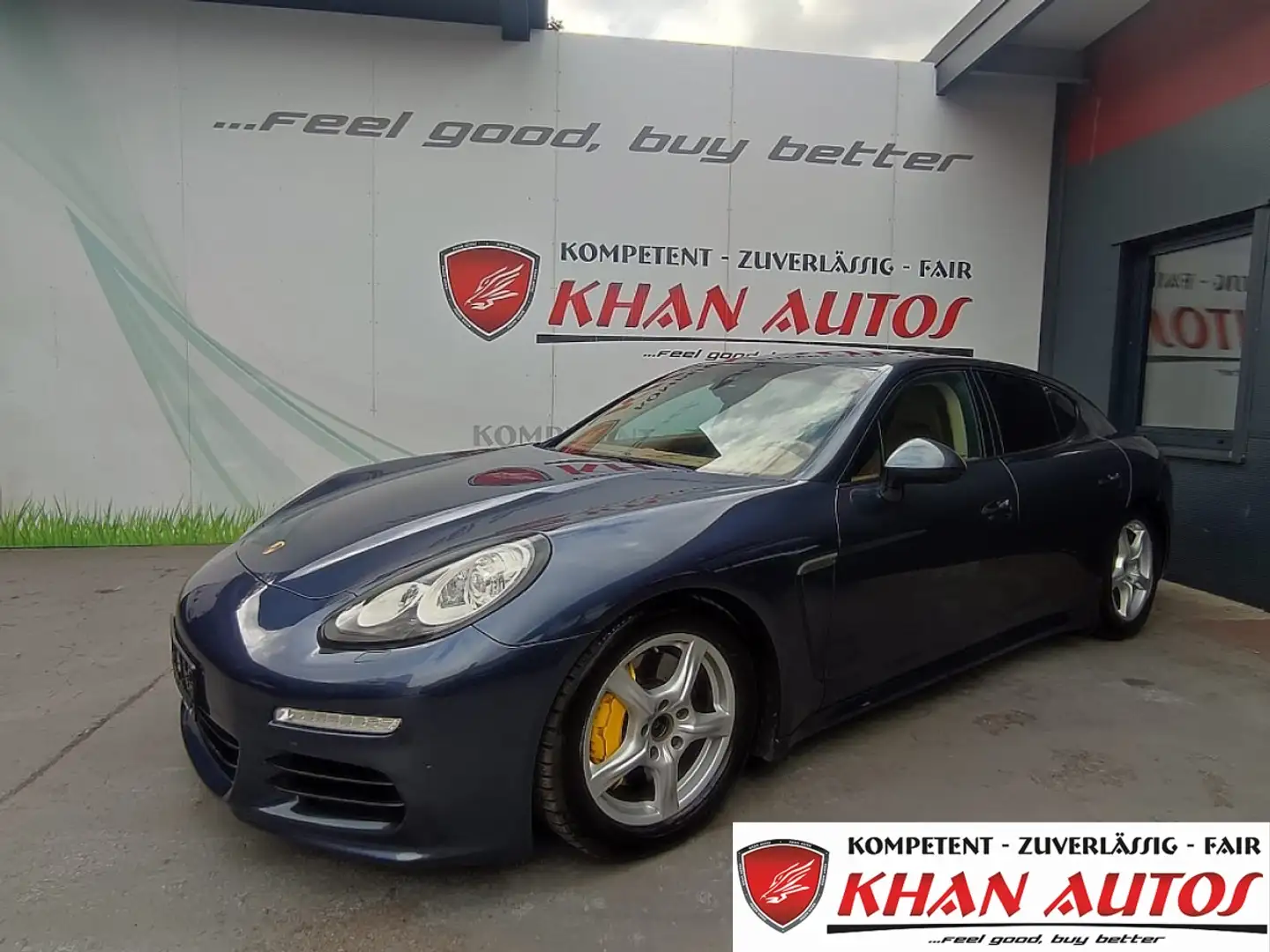 Porsche Panamera 3,0 Diesel Aut. *Schiebedach*Leder*Navi*Bose* Bleu - 1