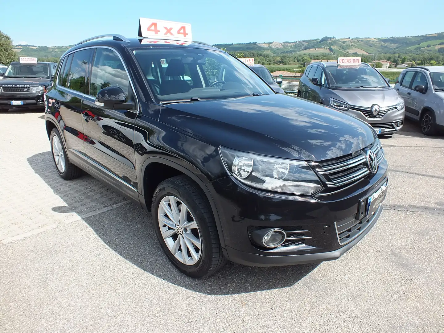 Volkswagen Tiguan 2.0 TDI 150 CV -4X4 -AUTOMATICA-EURO 6- OTTIMA Nero - 1