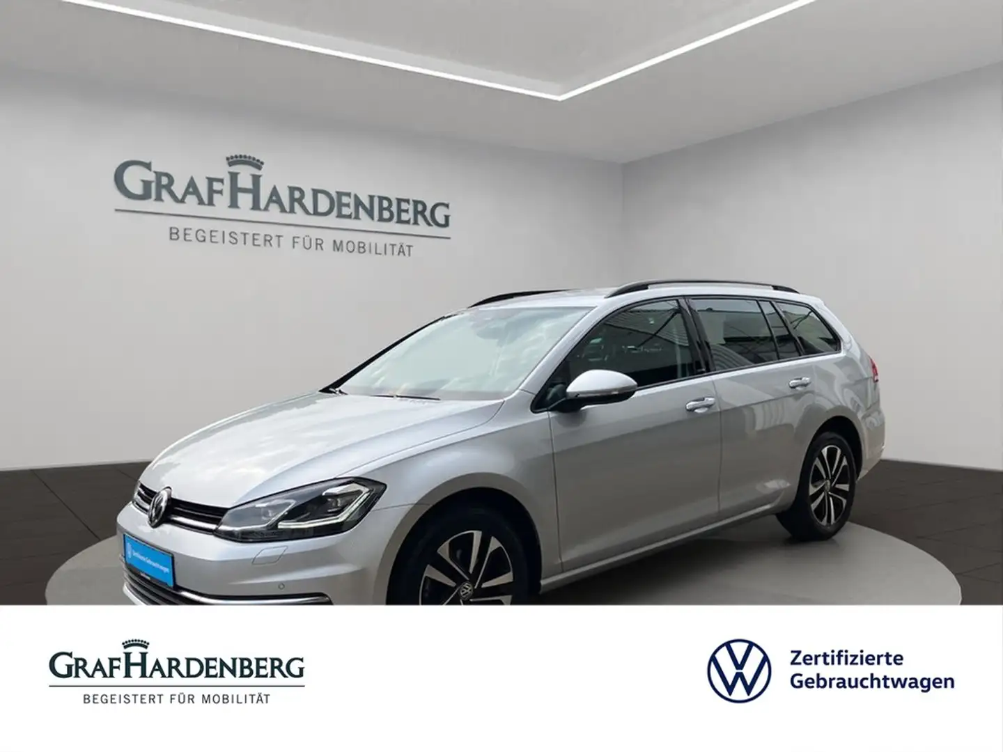 Volkswagen Golf Variant United 2.0 TDI DSG Navi LED ACC Argent - 1