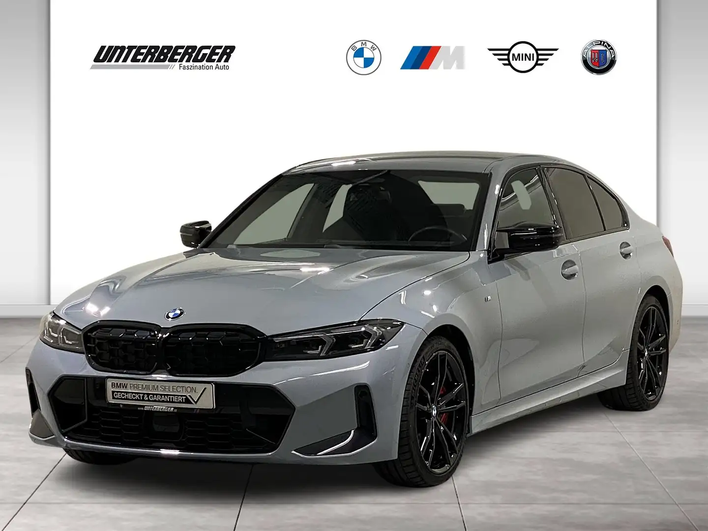 BMW 340 M340i xDrive Limousine ACC DA+ PA RFK HUD HiFi Gris - 1