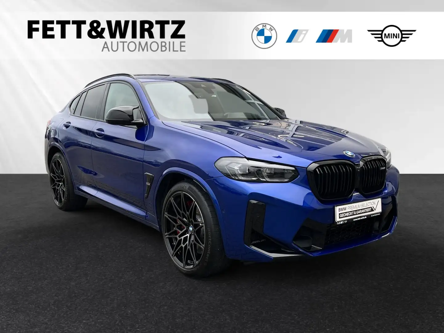BMW X4 M Competition|Pano|Head-Up|H/K Bleu - 1