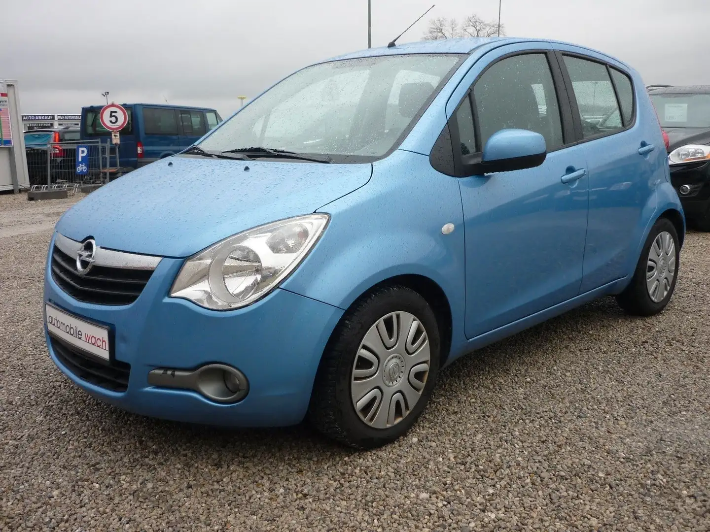Opel Agila 1.2 Edition Klima 1.Hd Scheckheft TÜV:1/26 Azul - 1