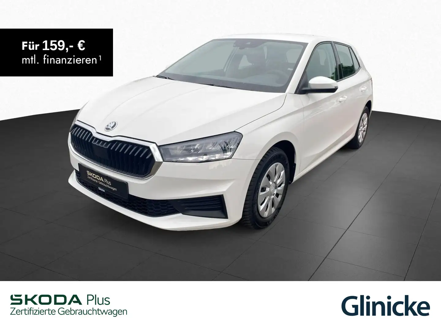 Skoda Fabia 1.0 Active Klima LED Smart-Link PDC hinten Weiß - 1