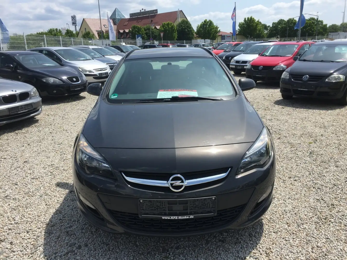 Opel Astra Sport,Kllimaaut.,Alu,Temp.,AHK.,usw.! Gris - 2
