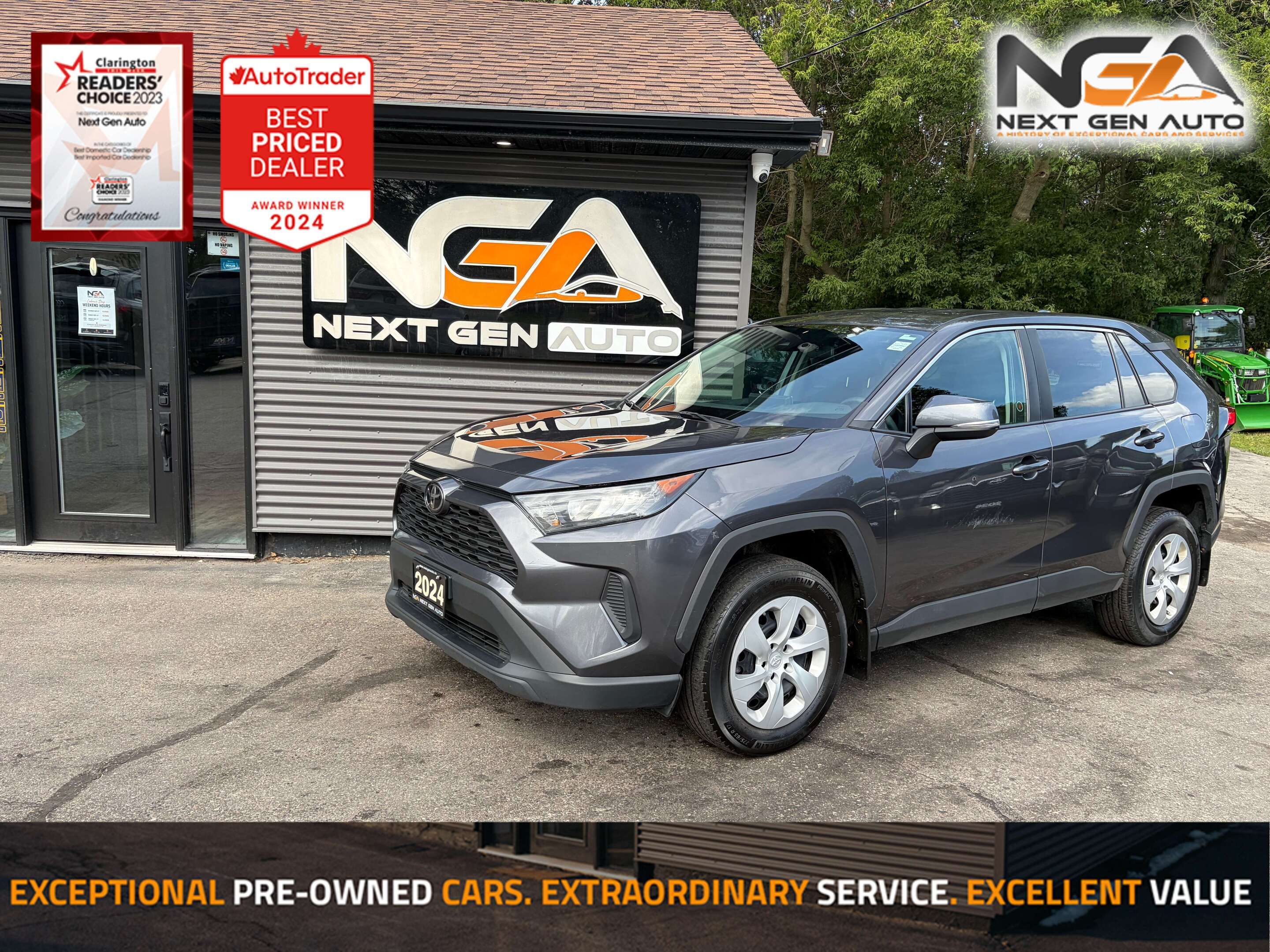 Gray 2024 Toyota RAV4 SUV / Crossover All-Wheel Drive Automatic