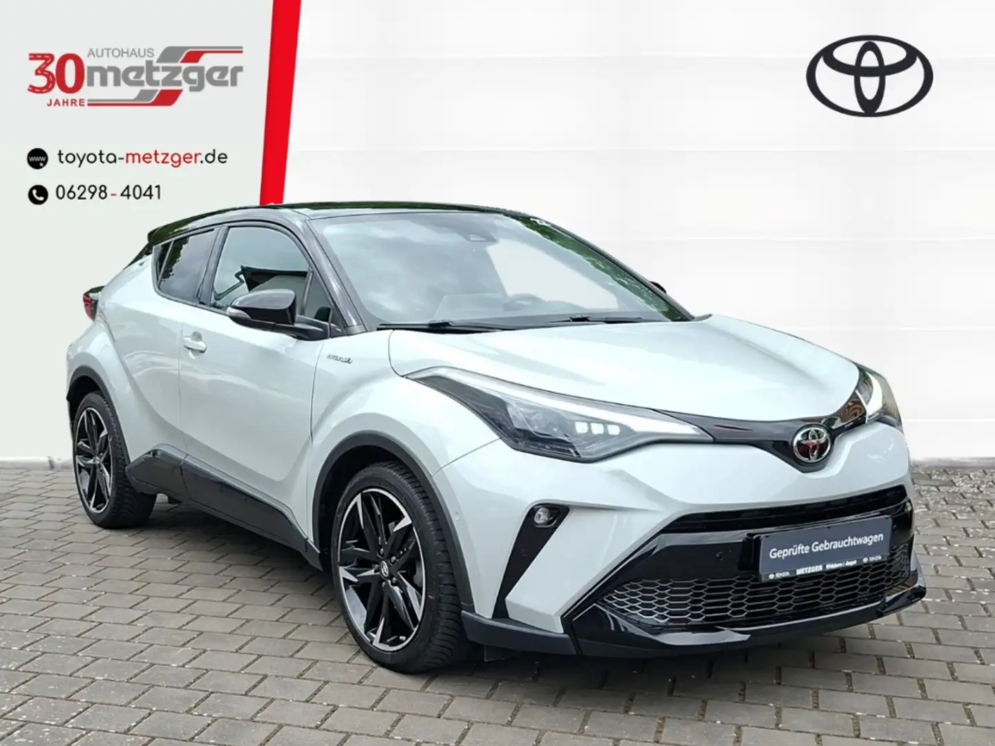 Toyota C-HR Hybrid GR Sport +LED-Scheinwerfer +Sportsitze +Nav Grau - 1