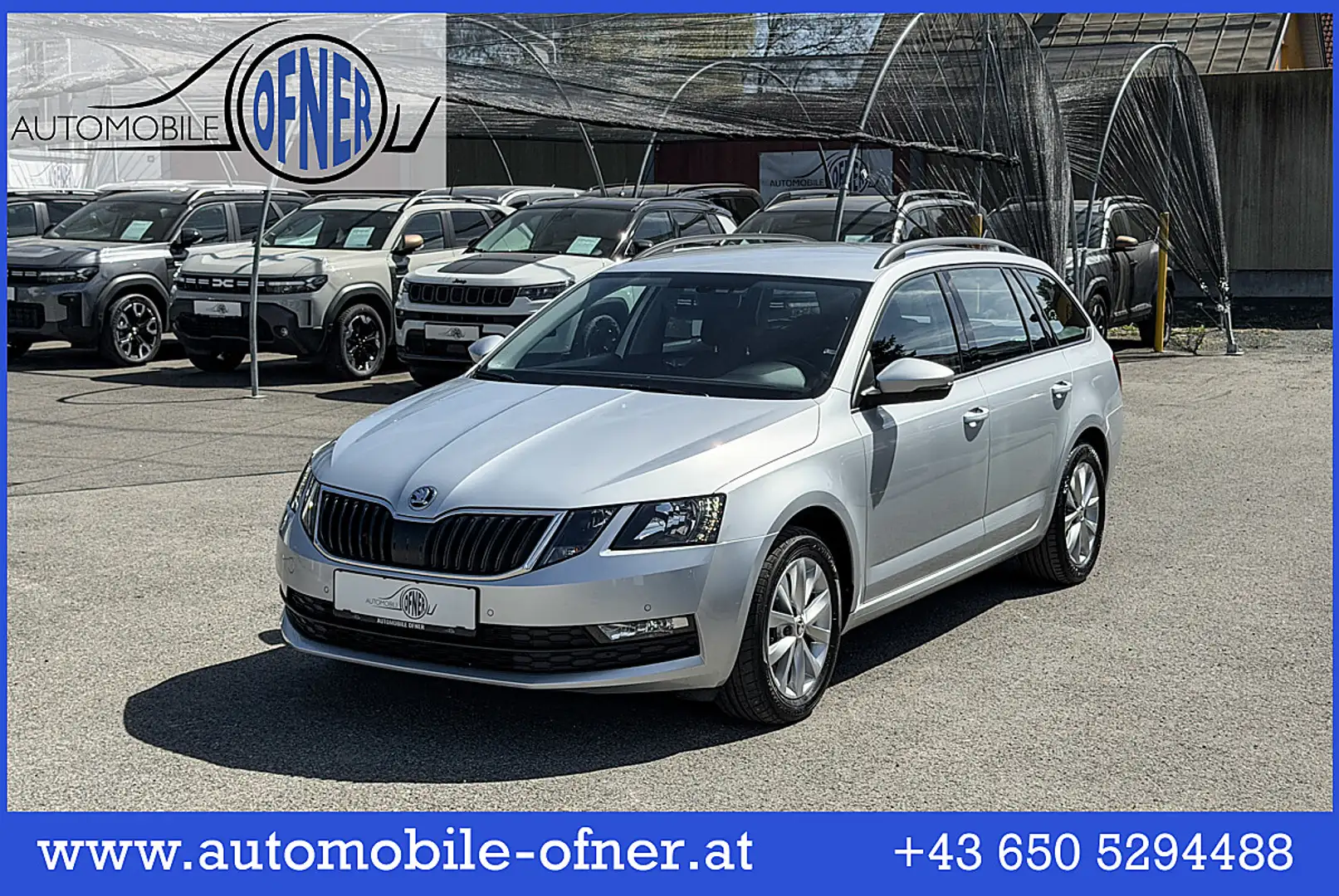 Skoda Octavia Combi 2,0 TDI Ambition Limited DSG PDC Kamera S... Silber - 1
