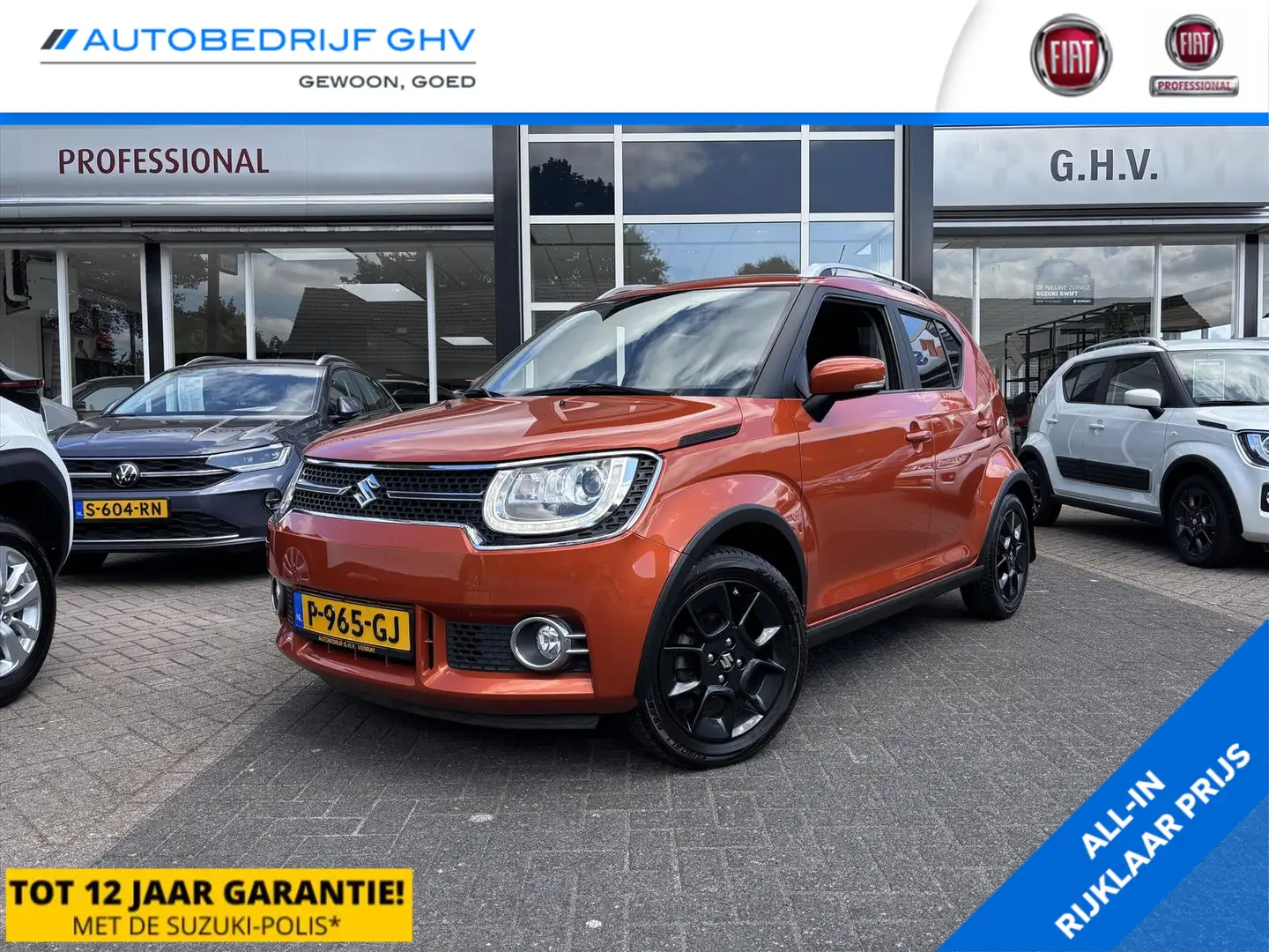 Suzuki Ignis 1.2 Dualjet 90pk Stijl Automaat * Trekhaak * PDC * Oranje - 1
