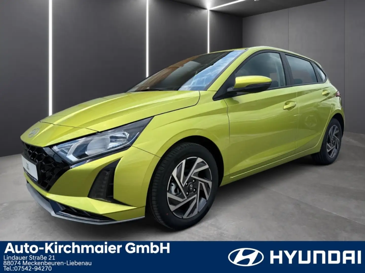 Hyundai i20 Trend 1.0 T-GDI Navi RCAM SHZ Klimaautom Komfortpa Gelb - 1