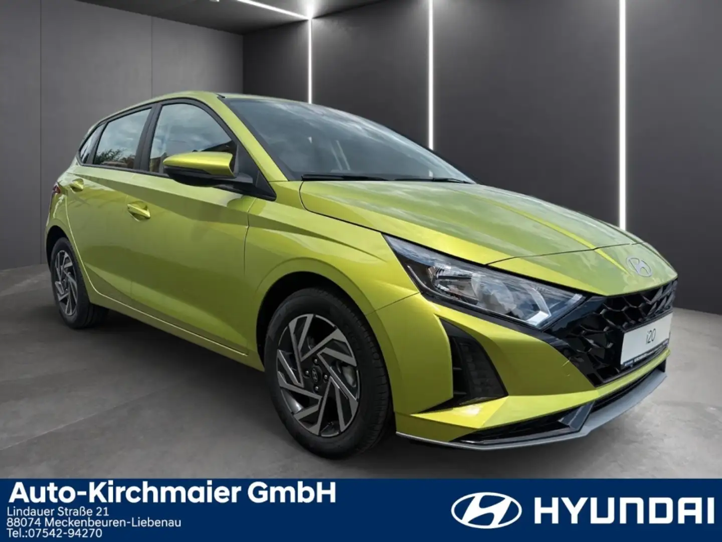 Hyundai i20 Trend 1.0 T-GDI Navi RCAM SHZ Klimaautom Komfortpa Gelb - 2