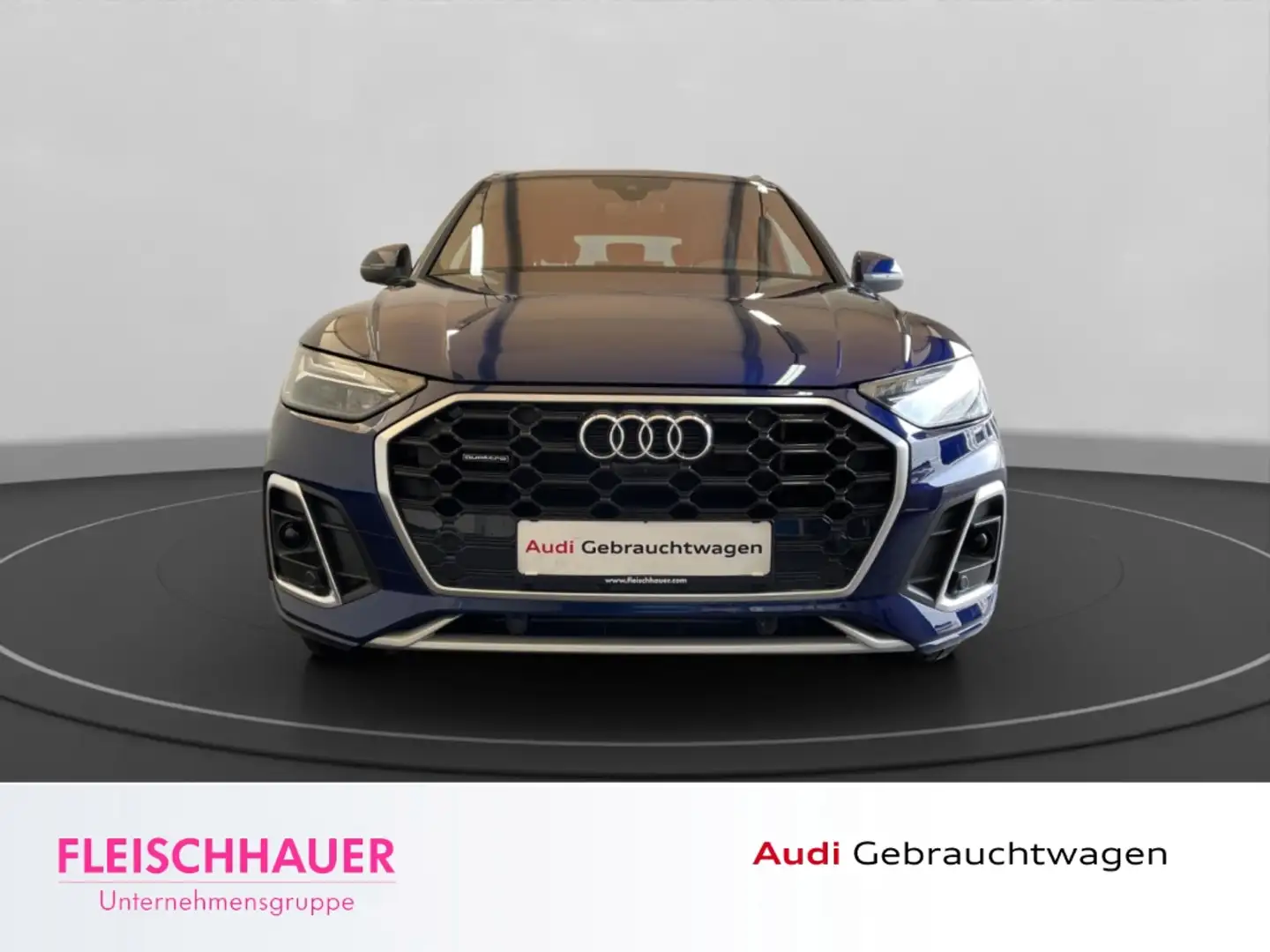 Audi Q5 50 TFSI e quattro S line LED El. Panodach Navi 360 Blau - 2