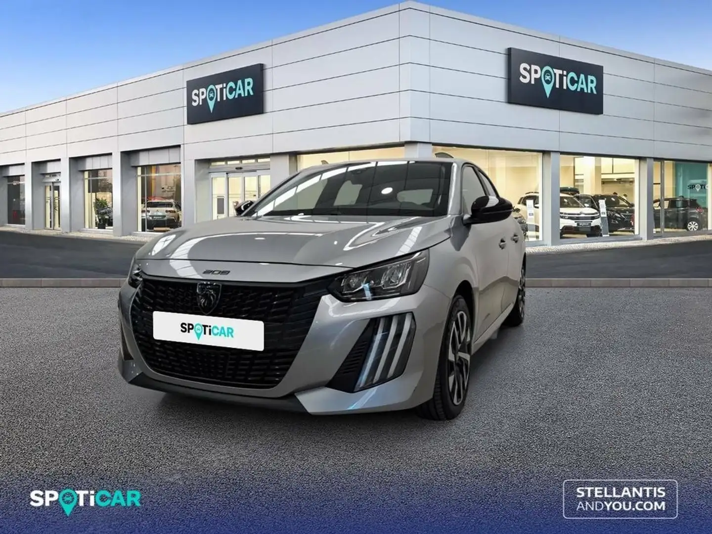Peugeot 208 HYBRID 100 eDCS6 Style Grigio - 1