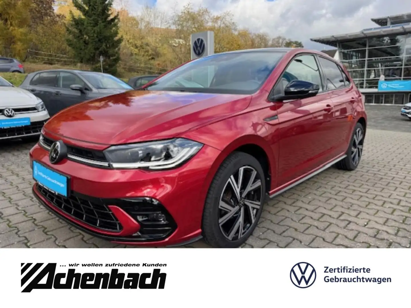 Volkswagen Polo R-Line 1.0 TSI 70 kW (95 PS), IQ.Drive, Licht Rot - 1