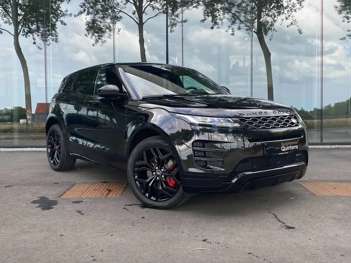 Land Rover Range Rover Evoque HYBRID,FULL OPTION,LEDER GRIJS ,NIEUWE STAAT Zwart - 1