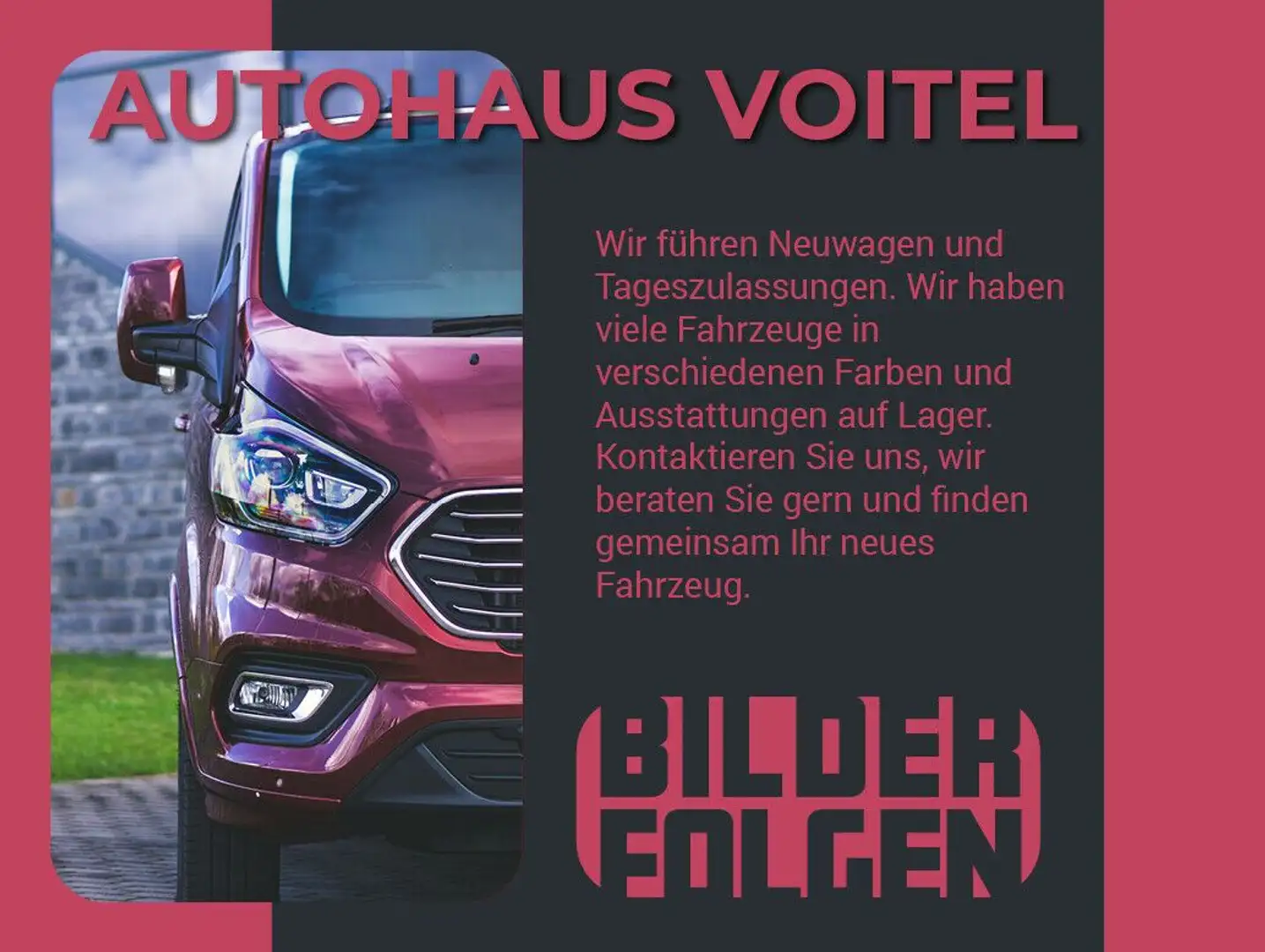 Ford Transit Tourneo Custom Titanium Bleu - 1