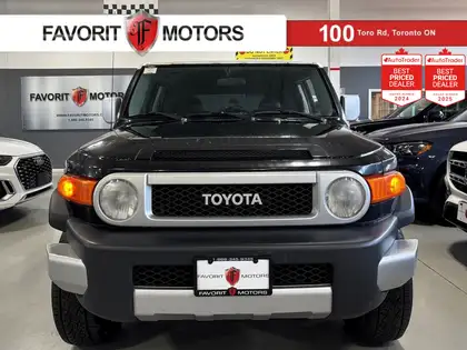 Black 2010 Toyota FJ Cruiser SUV / Crossover Four-Wheel Drive 5-Speed Automatic