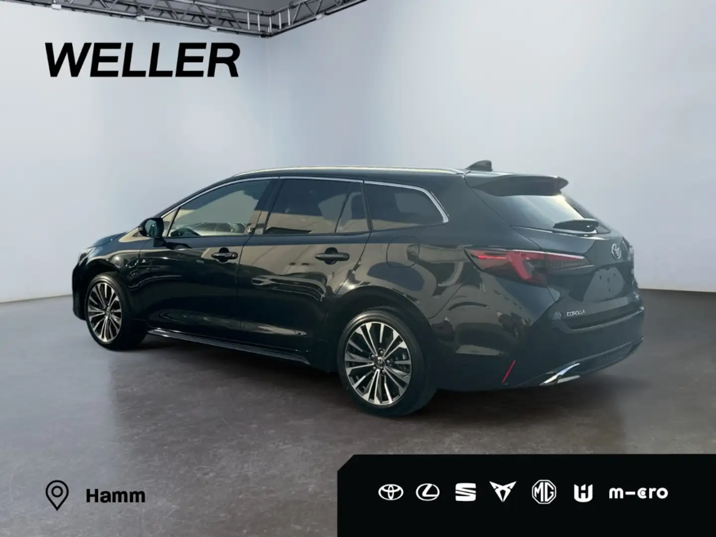 Toyota Corolla 2.0 Hybrid TS Team D *LED*ACC*SHZ*RCAM* Zwart - 2
